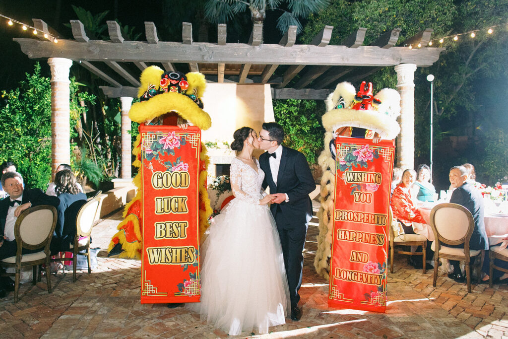 Chinese inspired wedding experience at Royal Palms in AZ